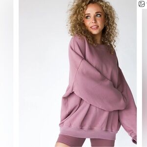 Foxy Kind Coffee Run Sweatshirt Later Berry